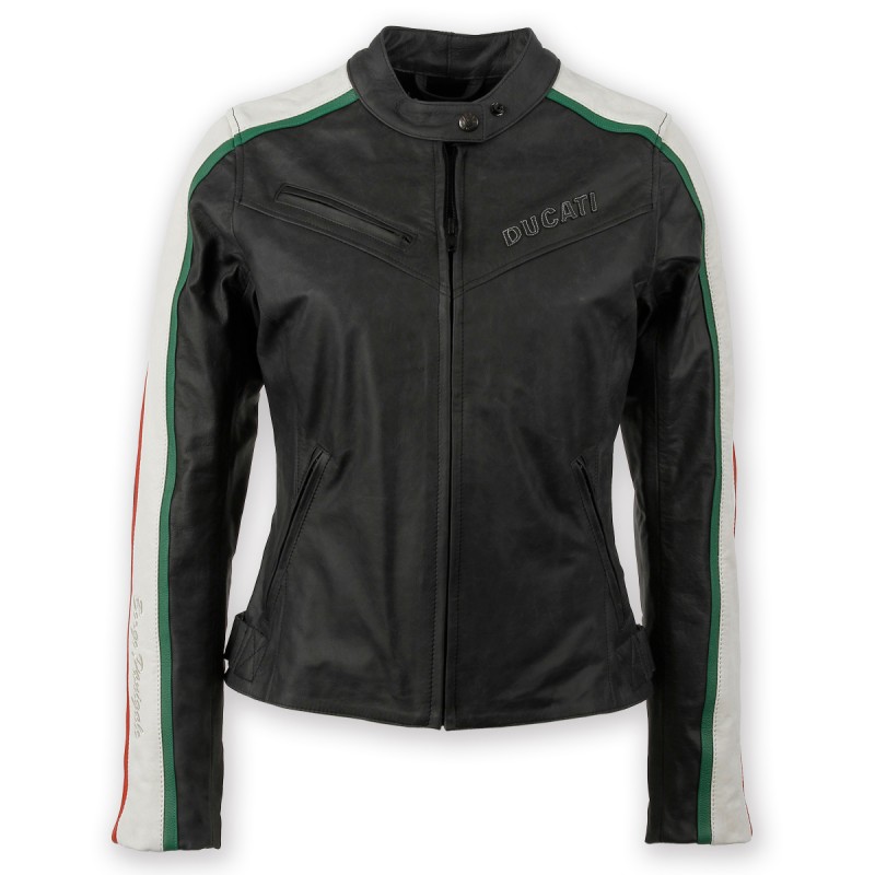 Bild von Ducati - Borgo Panigale Damen Lederjacke