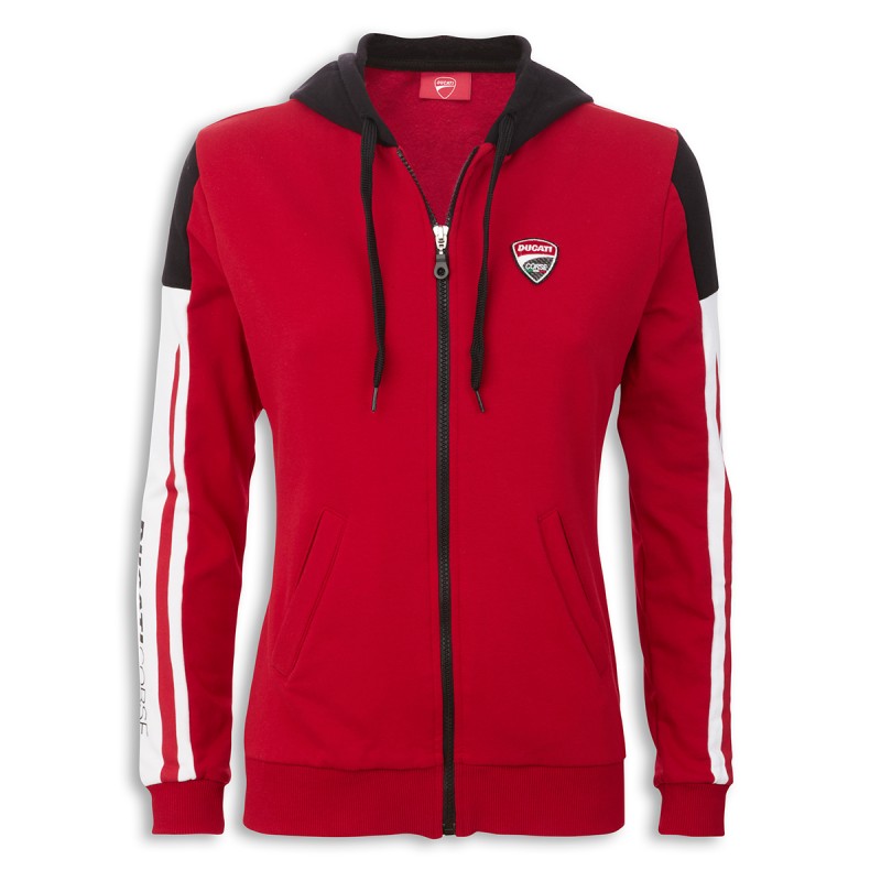 Bild von Ducati - Damen Corse 14 Sweatshirt mit Kapuze